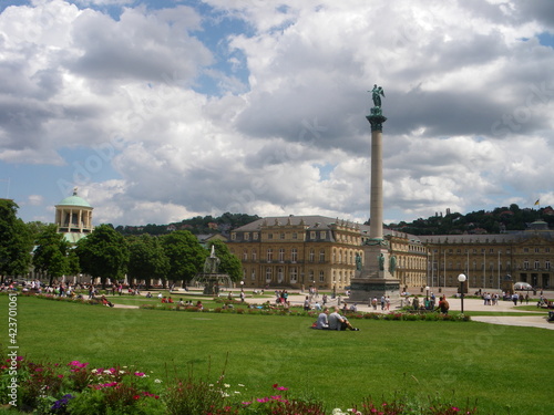 Stuttgart, Alemania. Es la capital del estado Baden-Württemberg, en el suroeste de Alemania.