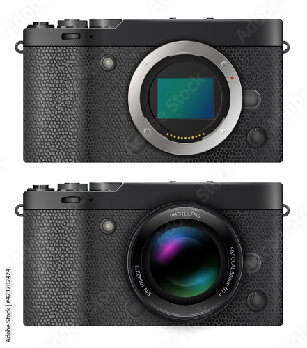Mirrorless compact camera