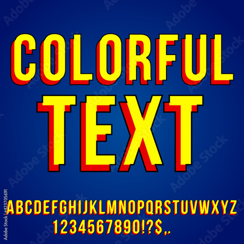 Cartoon style font