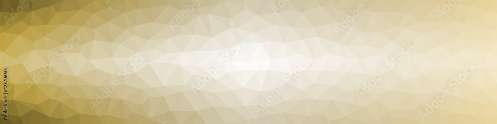 Fototapeta premium Abstract color Low-Polygones Generative Art background illustration