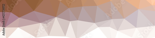 Abstract color Low-Polygones Generative Art background illustration