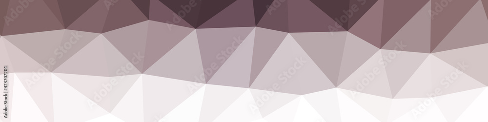 Fototapeta premium Abstract color Low-Polygones Generative Art background illustration