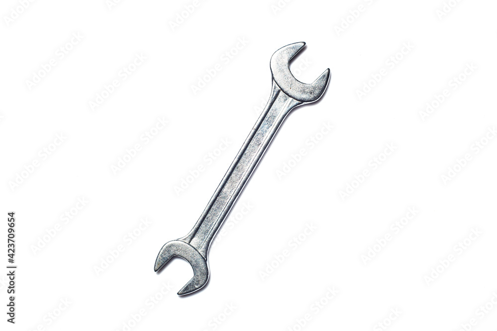 Tools isolated against a white background Tools isolated against a white background