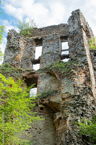 Pajstun castle ruins, Slovakia photo