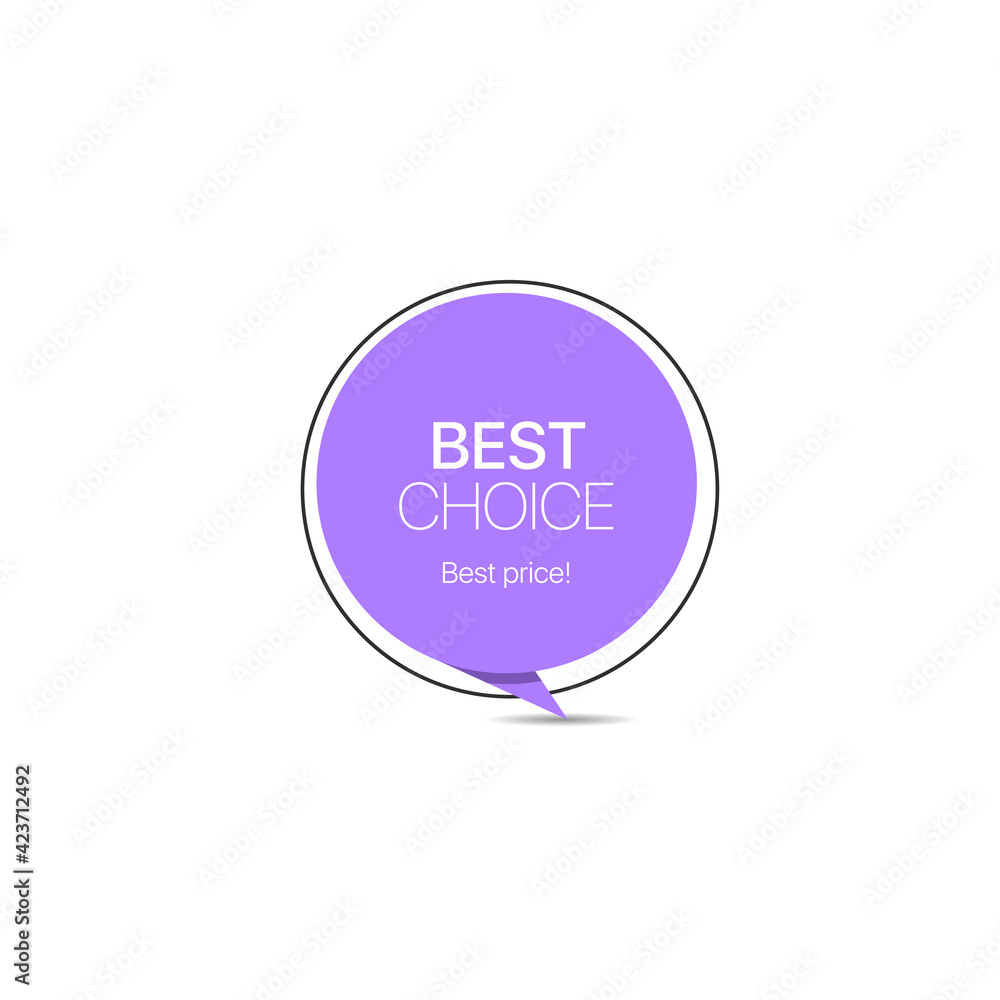Best choice trendy paper label. Promo banner Best choice trendy paper label. Promo banner