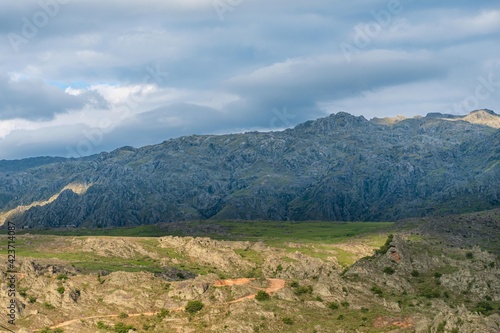 landscape in the mountains