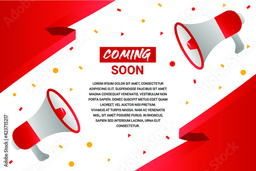 Red Coming Soon Banner