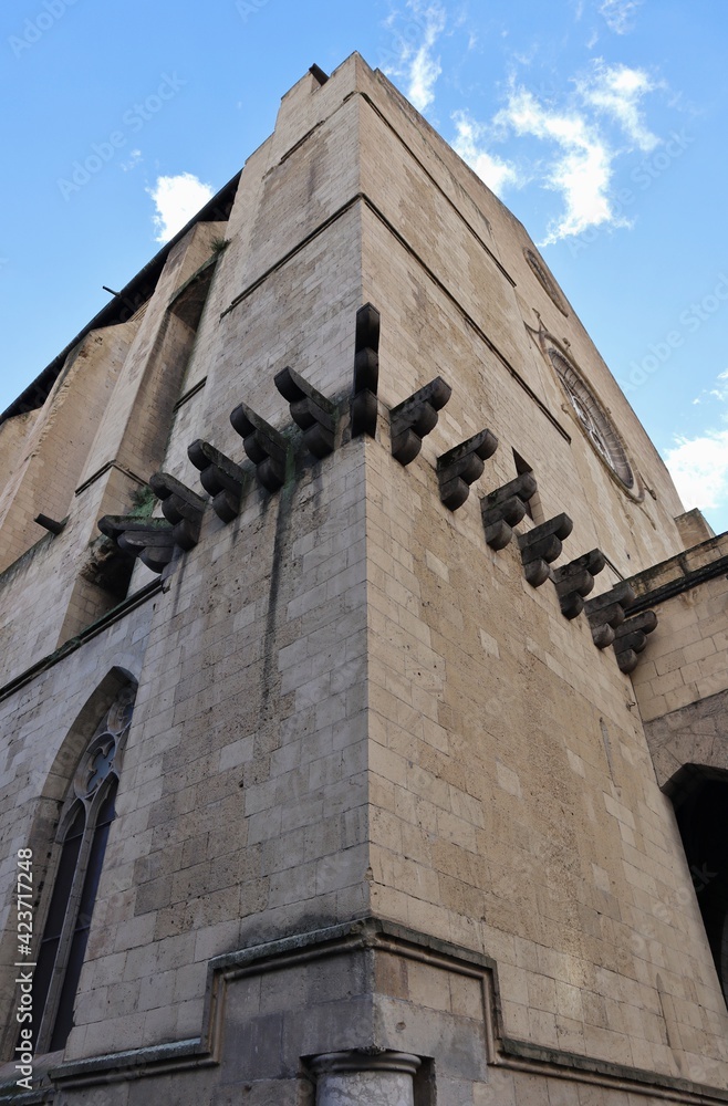 Napoli - Particolare della Chiesa di Santa Chiara