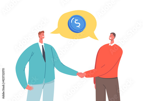 Принти на полотні Global Investment Opportunity, Business Agreement