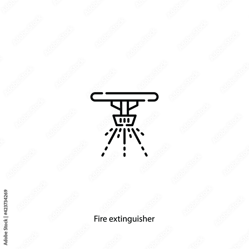 fire extinguisher icon vector sign symbol fire extinguisher icon vector sign symbol