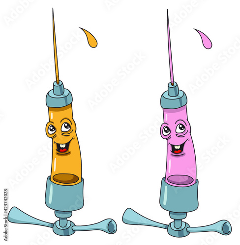 Seringue de vaccin contre le coronavirus
