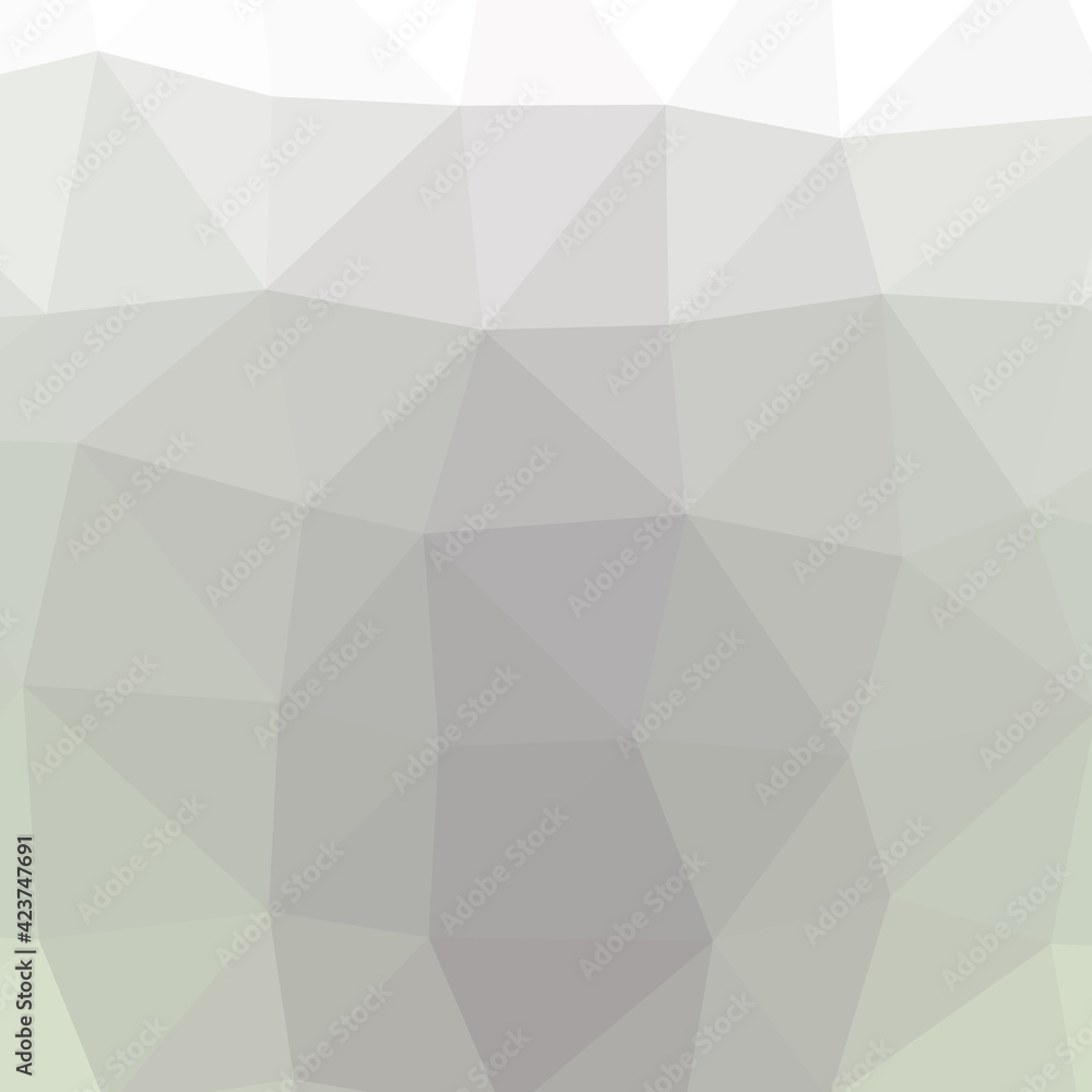 Obraz premium Abstract color Low-Polygones Generative Art background illustration
