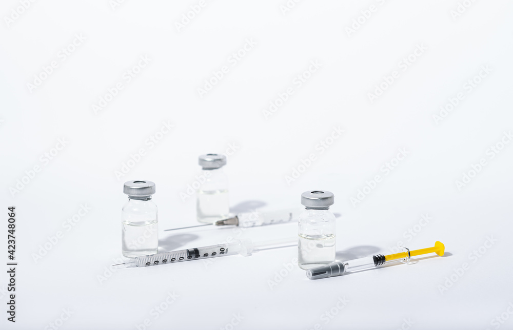 A kind of syringes with medicine. Ampoules with a medicine or vaccine for coronavirus, covid 19. A kind of syringes with medicine. Ampoules with a medicine or vaccine for coronavirus, covid 19.