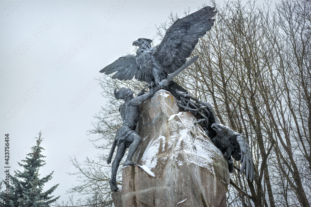 Monument Grateful Russia to the heroes of 1812 in Smolensk