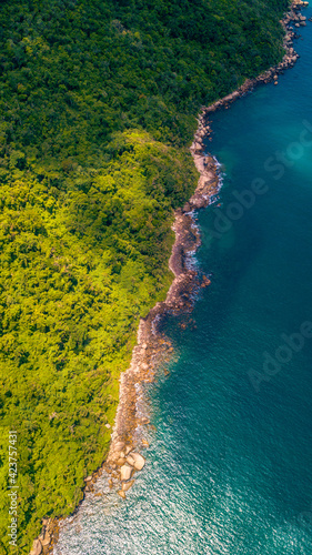 Tropical Island Nature Water Ocean Sea Campeche Florianopolis Brasil © Pedro