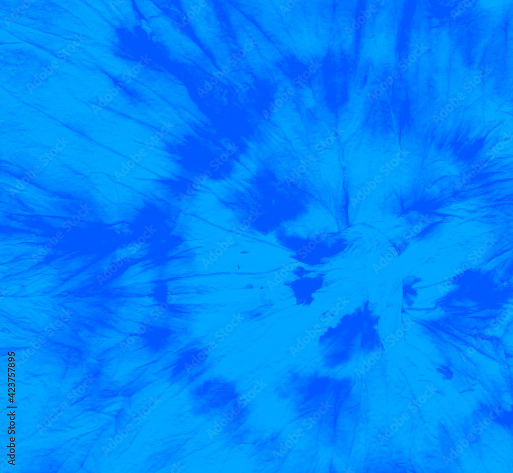 Blue Tie Dye Background. Ink Batik Wash Designs. Blue Tie Dye Background. Ink Batik Wash Designs.