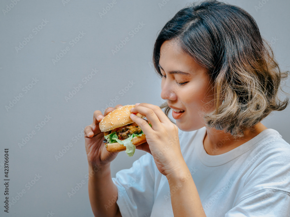 Delicious fresh homemade burger.