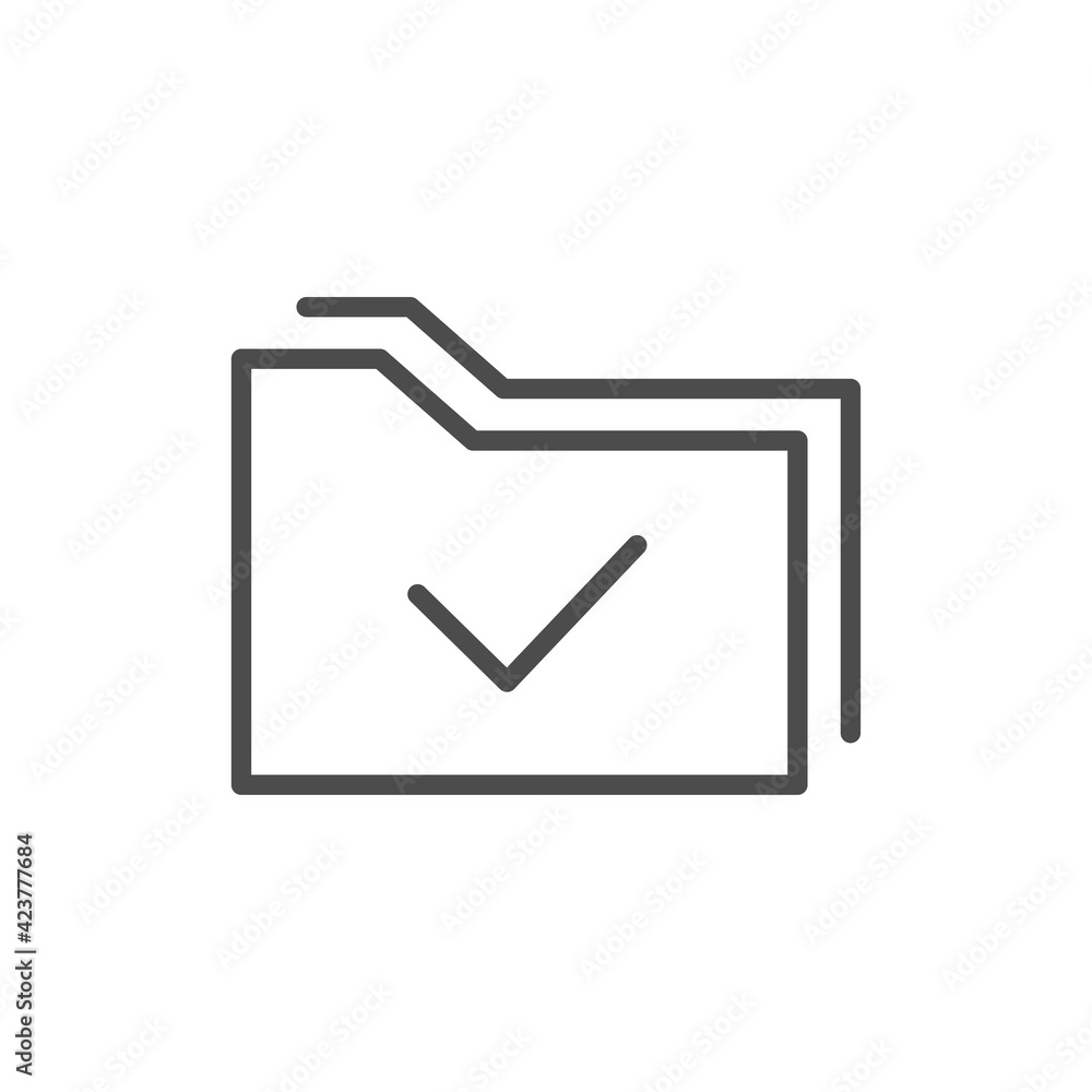 Document icon isolated on white background. Folder symbol modern, simple, vector, icon for website design, mobile app, ui. Vector Illustration Document icon isolated on white background. Folder symbol modern, simple, vector, icon for website design, mobile app, ui. Vector Illustration