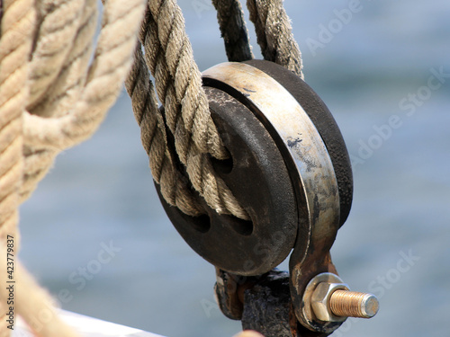 detail of a rope