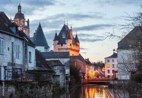The Royal City of Loches (France).