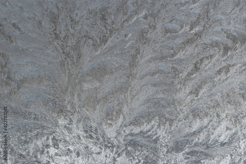 Ice texture background. Frozen window on a winter night. Ice texture background. Frozen window on a winter night.
