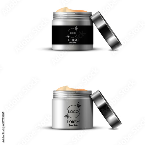 Vector cosmetic bottle 7