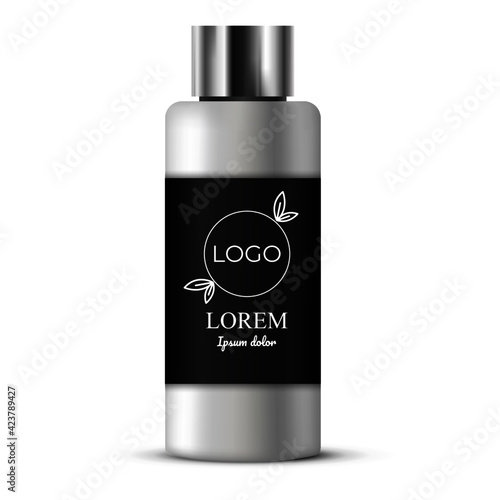 Vector cosmetic bottle 6