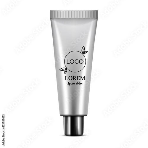 Vector cosmetic bottle 4