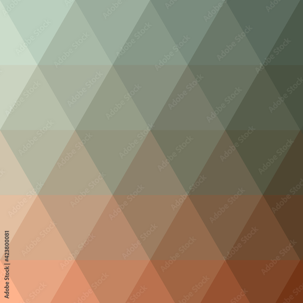Obraz premium Abstract color Low-Polygones Generative Art background illustration