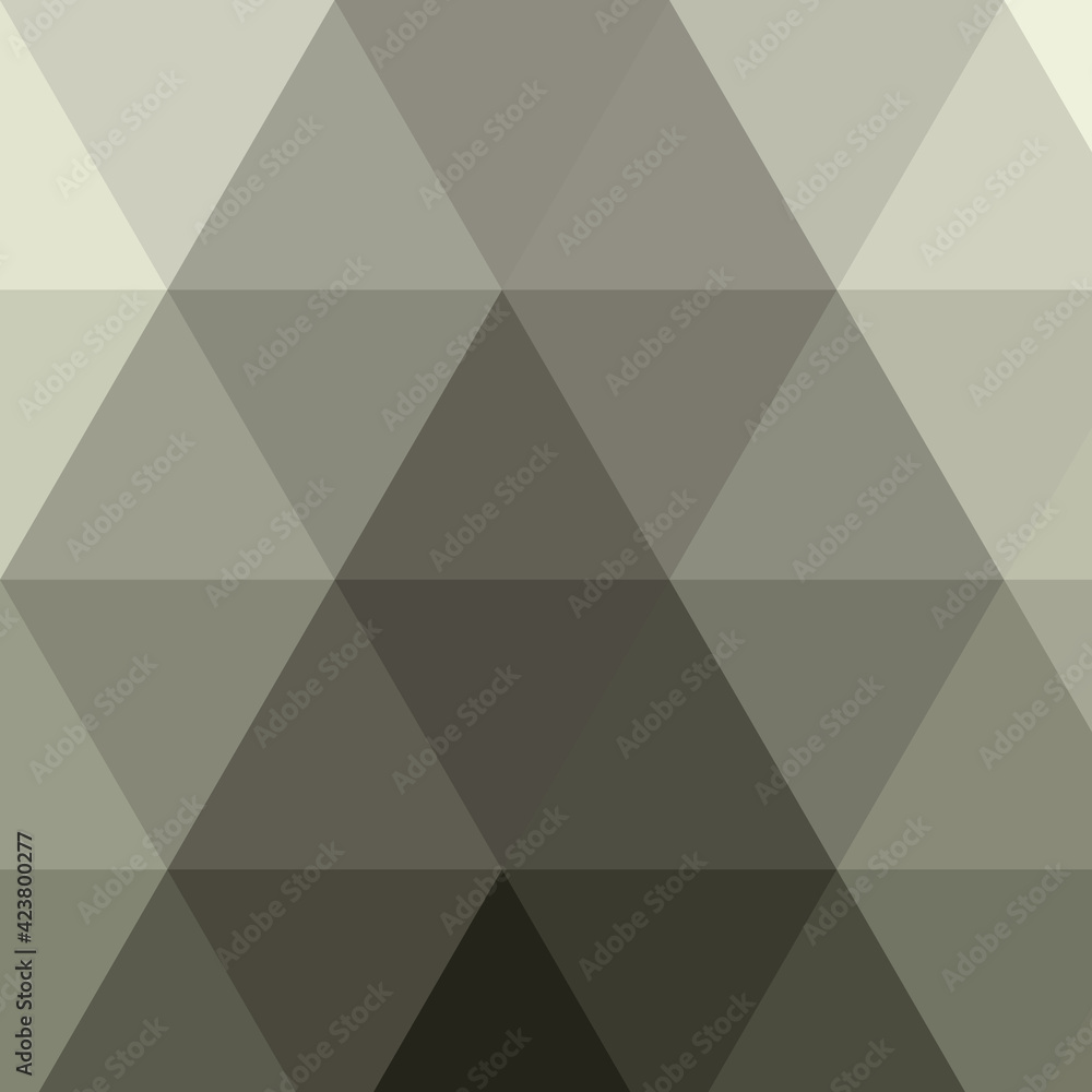 Obraz premium Abstract color Low-Polygones Generative Art background illustration