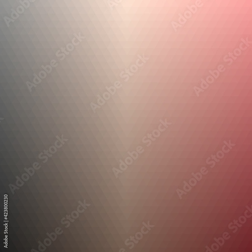 Abstract color Low-Polygones Generative Art background illustration