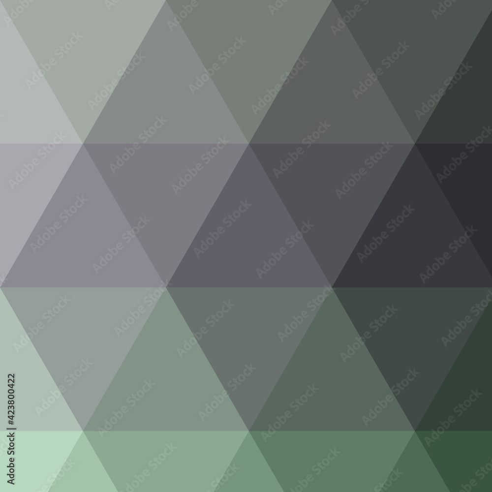 Obraz premium Abstract color Low-Polygones Generative Art background illustration