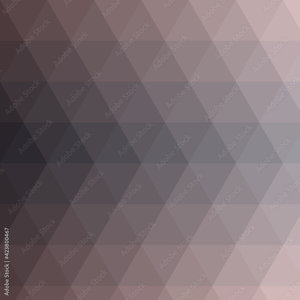 Fototapeta premium Abstract color Low-Polygones Generative Art background illustration