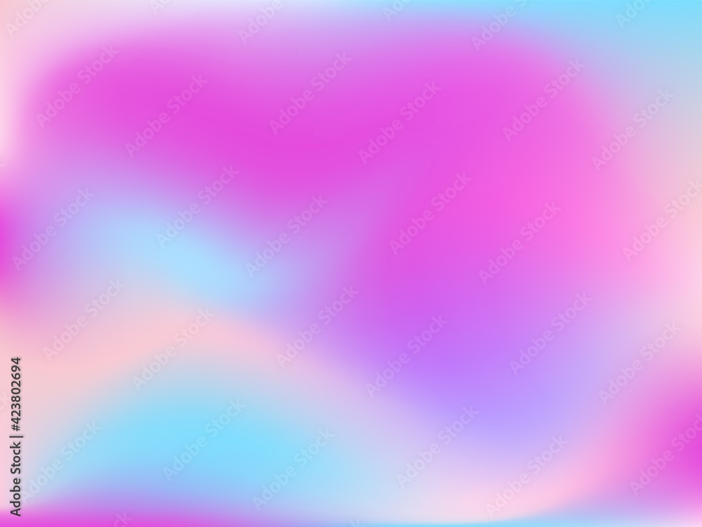 Obraz premium Holographic background. Bright, smooth mesh with a blurry futuristic pattern.