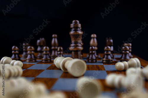 Tablero de Ajedrez y estrategia para ganar