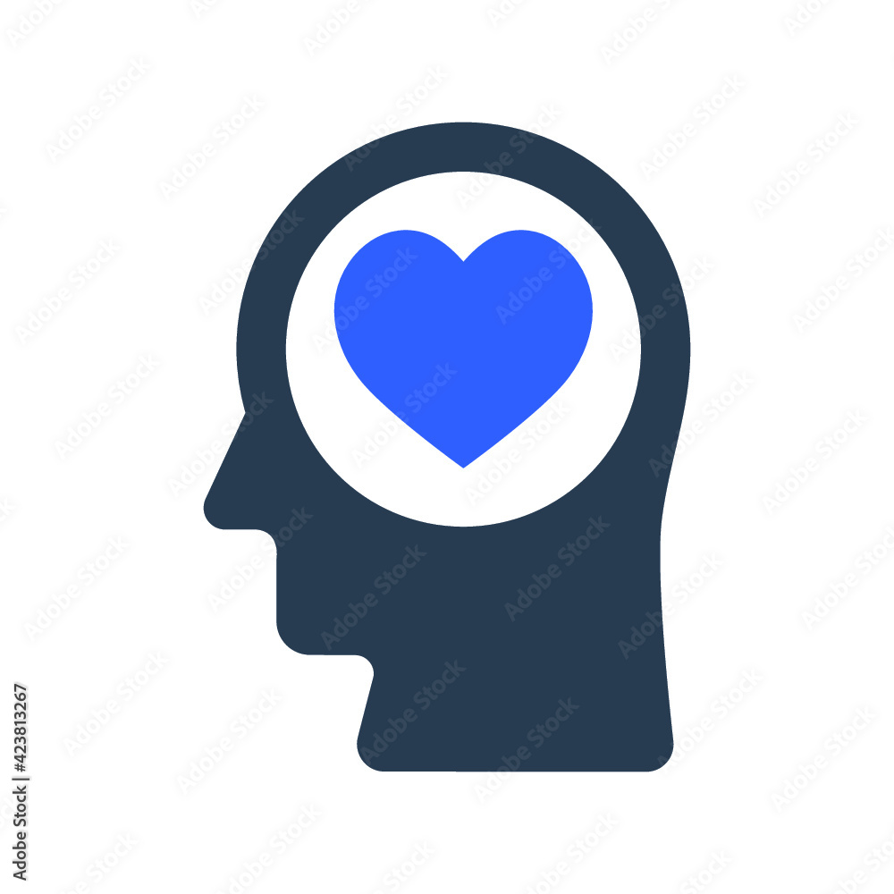 Charity mind icon