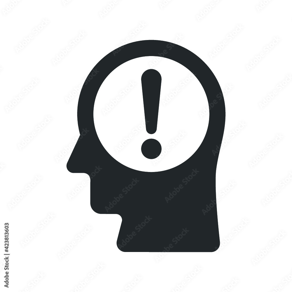 Mind alert icon Mind alert icon