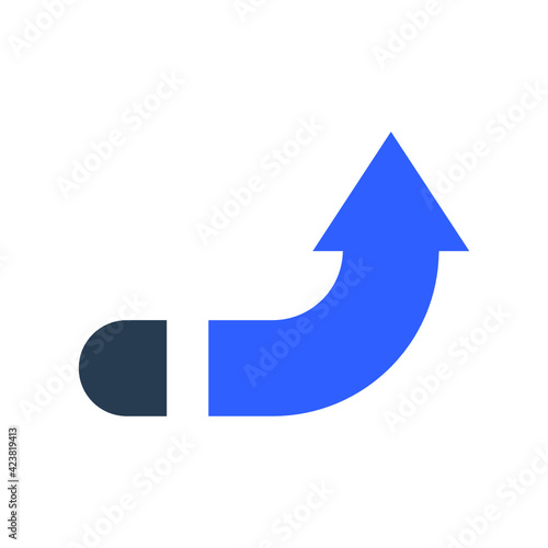 Turn up icon