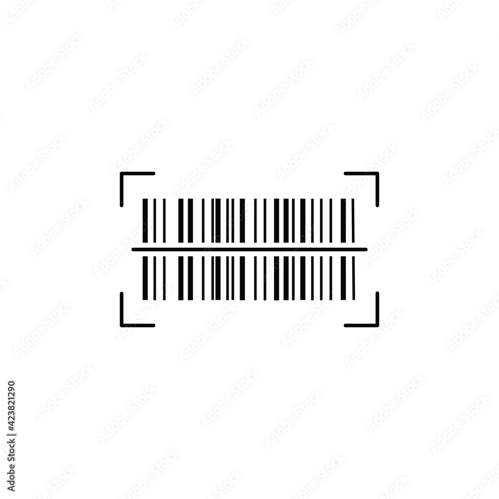barcode scan icon illustration barcode scan icon illustration