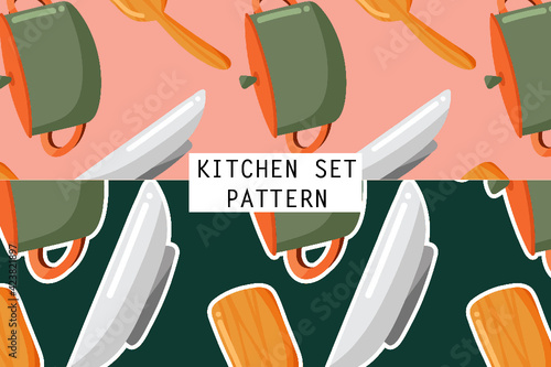 Pattern of Kitchen Utilities