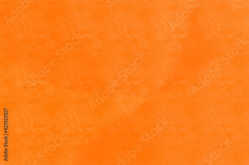 Color Textured Decorative Abstract Orange Background, Paint streaks. two colors template