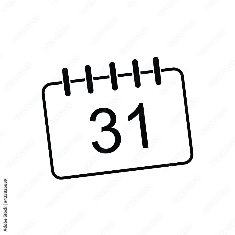 Calendar linear icon Calendar linear icon