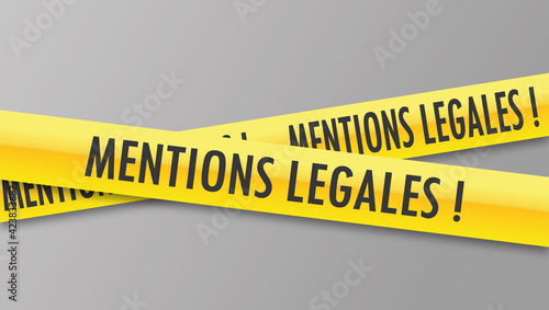 Logo mentions légales.