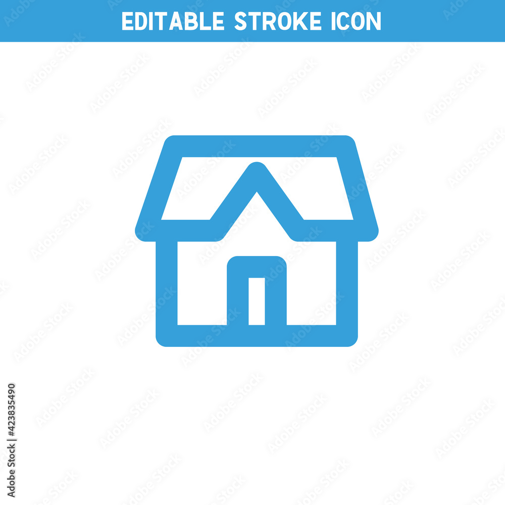 House vector icon. Home pictogram. House vector icon. Home pictogram.