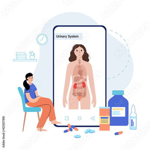Kidney disease concept