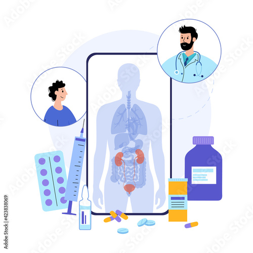 Kidney disease concept