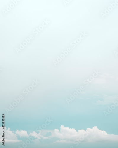 Clouds and blue sky photo