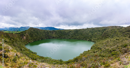 Photos the Guatavita Lagoon, Sesquilé, Cundinamarca, Colombia