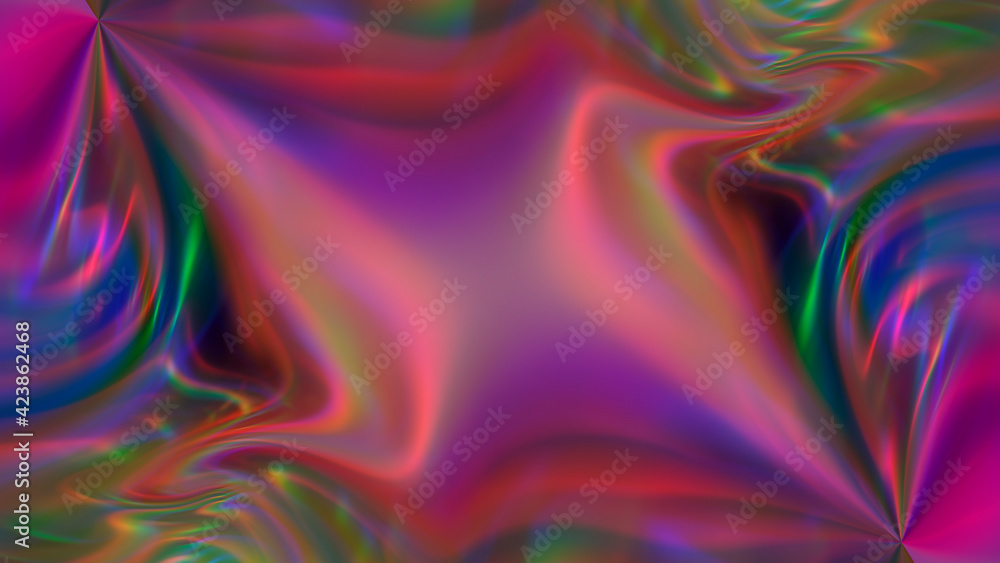 Fototapeta premium Abstract neon gradient glowing background
