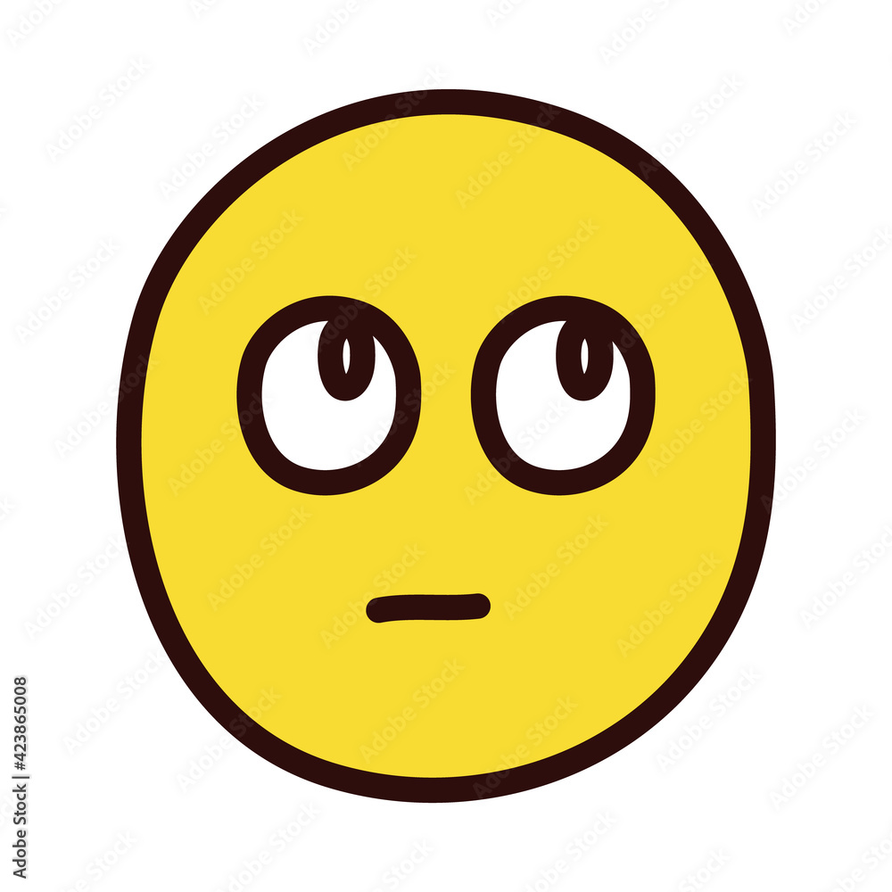 Fototapeta premium emoji face design